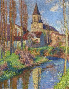 Church In Labastide Du Vert — Henri Jean Guillaume Martin