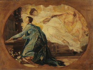 Allegory of Sacred Music (Female Organ Player)
