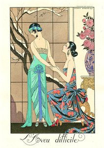 L'aveu Difficile — Georges Barbier