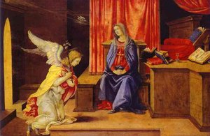 Annunciation 1 — Filippino Lippi