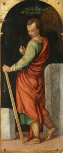 Polyptych of the Four Crowned Saints, Simplicius