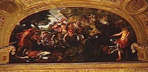 CYRUS ATTAQUE UN SANGLIER