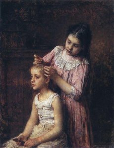 Two Sisters — Alexei Alexeievich Harlamoff