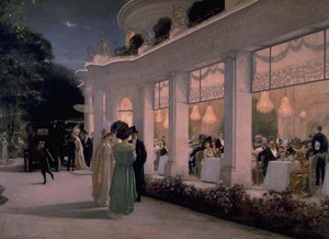 Une Soiree Mondaine — Henri Gervex