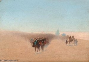 Caravane — Charles Théodore Frère Dit Frère Bey