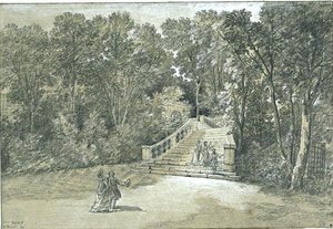 View Of The Arcueil Park 3 — Jean-baptiste Oudry
