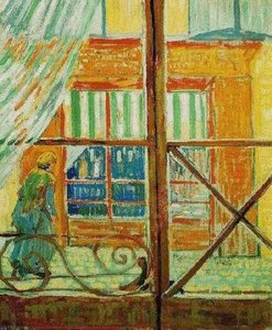 Pork-butcher's Shop Seen From A Window, A — Vincent Willem Van Gogh, Post-impressionism