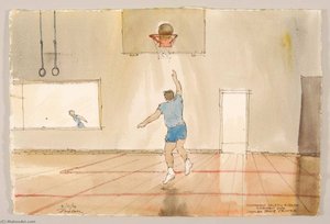 Cosmonaut Valeriy Kubasov, Astronaut Gym — Robert T Mccall