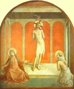 Flagellation — Fra Angelico, Early Renaissance
