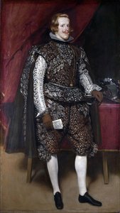 Philip Iv Of Spain In Brown And Silver — Diego Velázquez