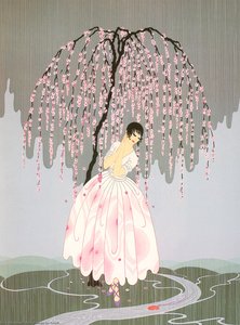 Blossom Umbrella — Erté