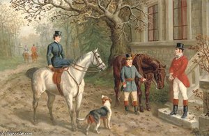 Preparing To Set Off — Edward Benjamin Herberte