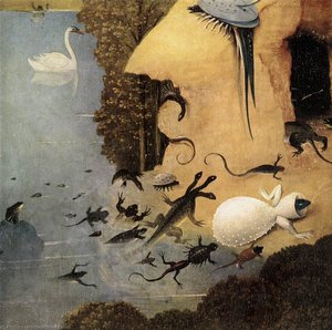 Triptych Der Gärten Der Sinnlichen Vergnügungen — Hieronymus Bosch