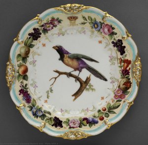 Plate With A — Edouard Honoré Ave