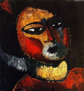 Woman With Red Cheeks — Alexej Von Jawlensky