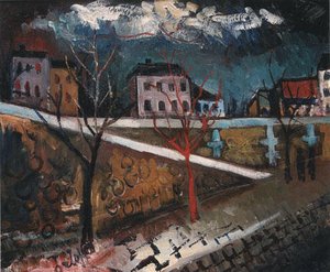 Evening On The Pier — Pyotr Konchalovsky
