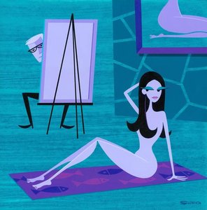 License To Peep — Josh Agle (shag)