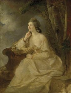 Elizabeth Gostling, Mrs William Hall — Johann Zoffany