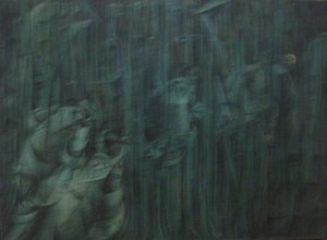 States Of Mind Iii: Those Who Stay — Umberto Boccioni, Futurism