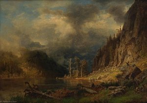 Norwegian Skogslandskap Forest Landscape — Erik Bodom