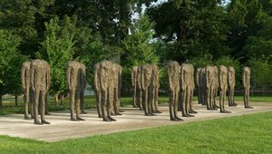 Standing Figures (thirty Figures) — Magdalena Abakanowicz, Contemporary Art