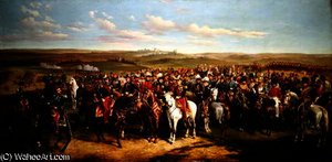 Visit of Prince Albert to the Emperor Napoleon III