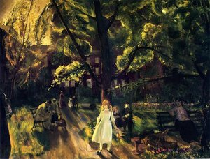 Gramercy Park — George Wesley Bellows