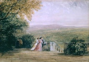 Haddon Hall, The Terrace — David Cox