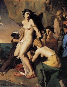 Andromeda And The Nereids — Théodore Chassériau, Romantic Neoclassicism