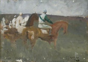Vor Dem Rennen — Sir Alfred James Munnings