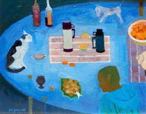 Still Life With Flasks — Mary Gillies
