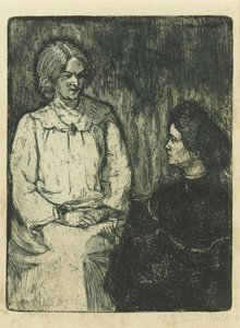 Girlfriends — Emile Nolde