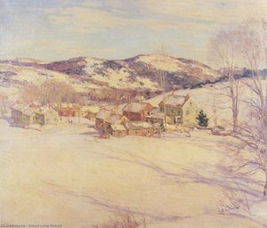Late Afternoon, March — Willard Leroy Metcalf