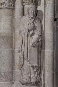 The Sybil, The Counter Facade, Portico Of Glory — Master Mateo