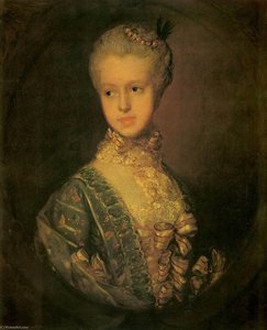 Elizabeth Wrottesly — Thomas Gainsborough, Baroque