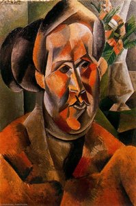 Busto De Mujer Con Ramo De Flores (fernande) — Pablo Picasso, Cubism