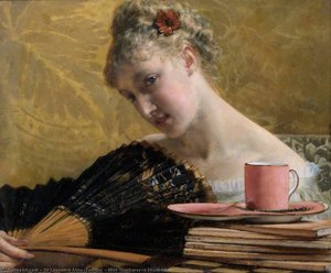 Miss Thackeray's Elizabeth — Lourens Alma Tadema