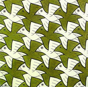 Watercolor 106 Bird — Maurits Cornelis Escher