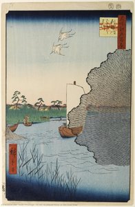 71 (61) Scattered Pines On The Tone River — Ando Hiroshige