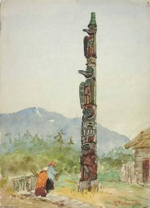 The Raven Totem Pole — Theodore J. Richardson