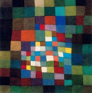In The Desert — Paul Klee, Tachisme
