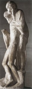 Pietà Rondanini, (unfinished) — Michelangelo Buonarroti, High Renaissance