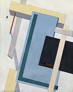 Proun 4 B — El Lissitzky, Constructivism
