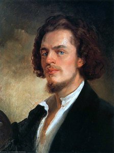 Self-portrait — Konstantin Yegorovich Makovsky
