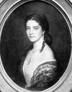 Baroness Von Scholl — Eugen Von Blaas