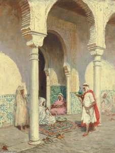 An Arab Café — Addison Thomas Millar