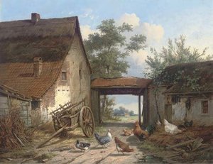 Poultry In The Farmyard