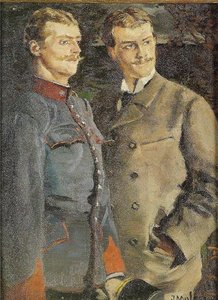 Portrait Of Two Young Men — Jacek Malczewski