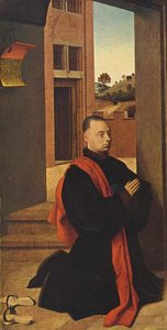 Kneeling Male Donor — Petrus Christus