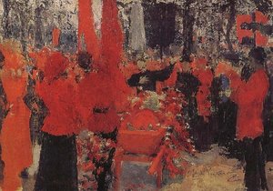 Red Funeral — Ilya Yefimovich Repin